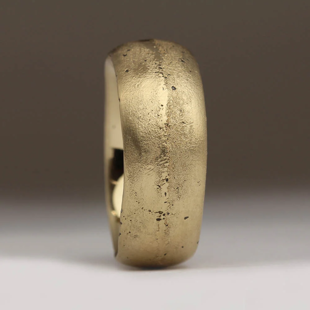 10mm Comfort Sandcast Ring - Image 3