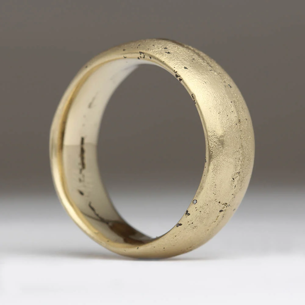 10mm Comfort Sandcast Ring - Image 4