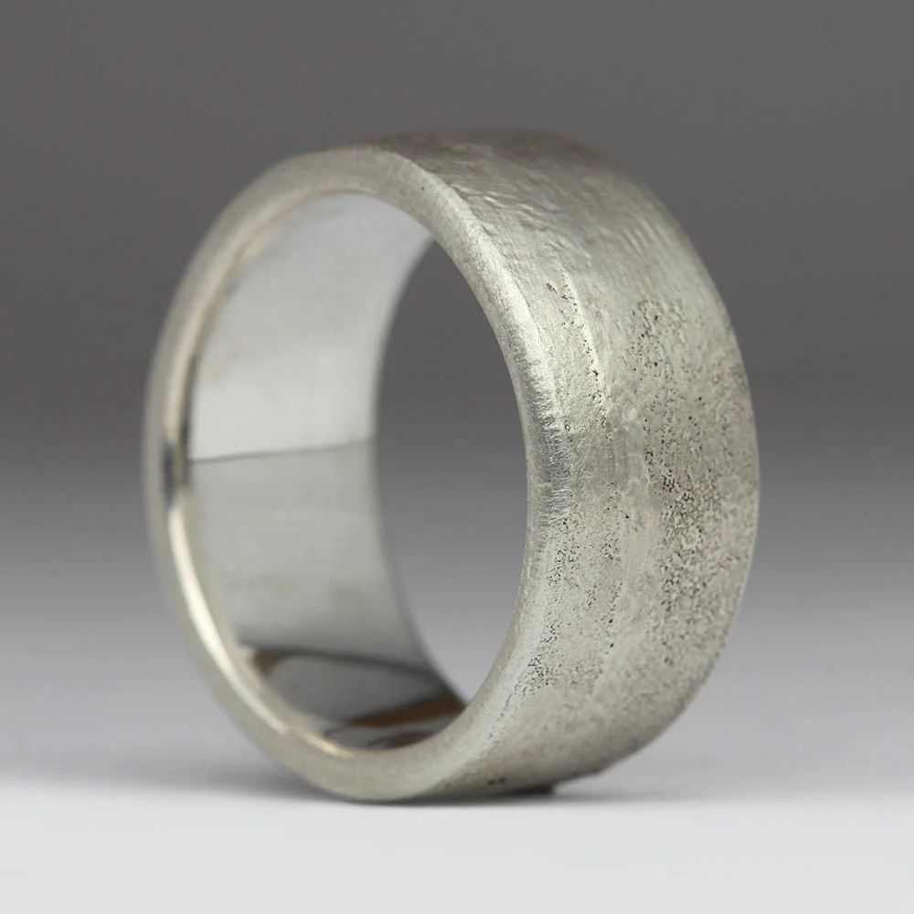 10mm Flat Sandcast Ring - Image 3