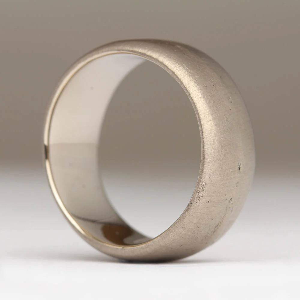 11mm Comfort Sandcast Ring - Image 3