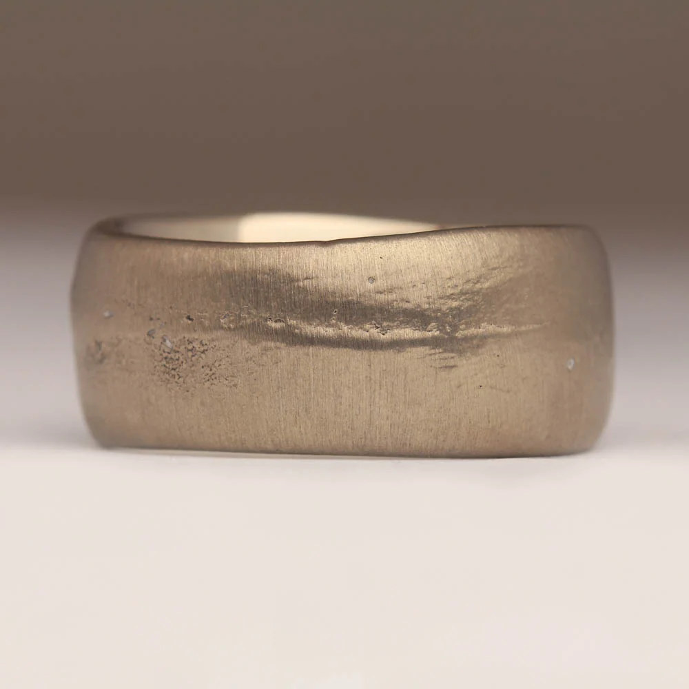 11mm Comfort Sandcast Ring - Image 6
