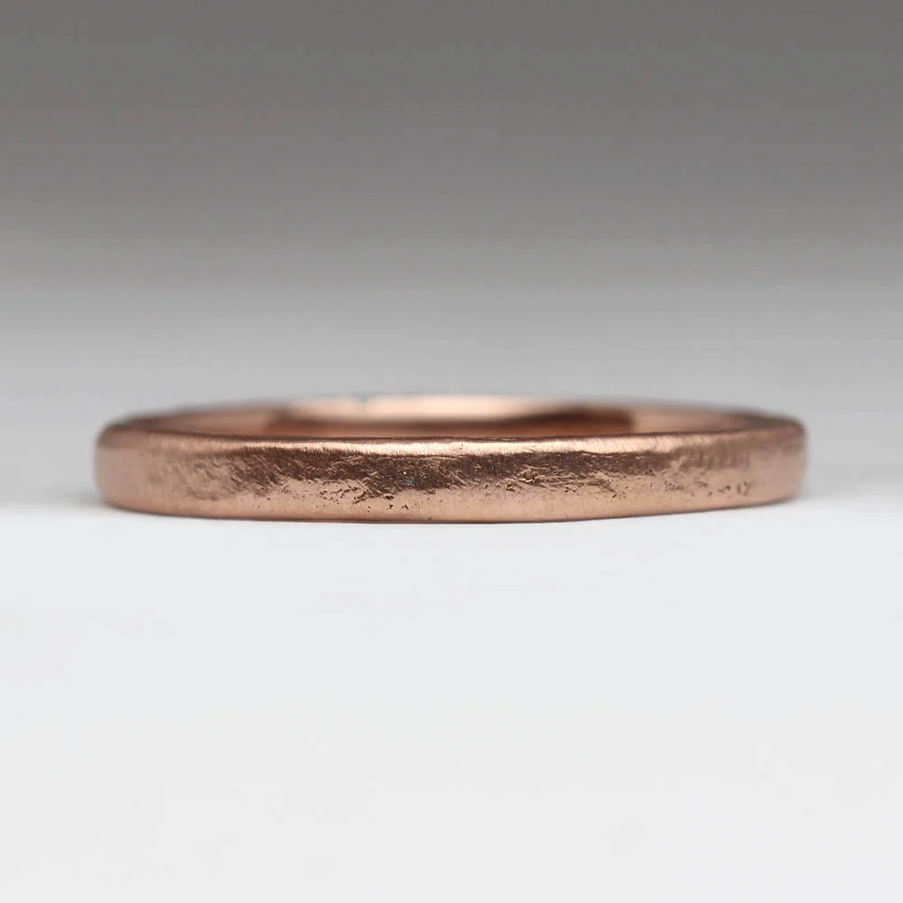 2mm Flat Sandcast Ring - Image 6