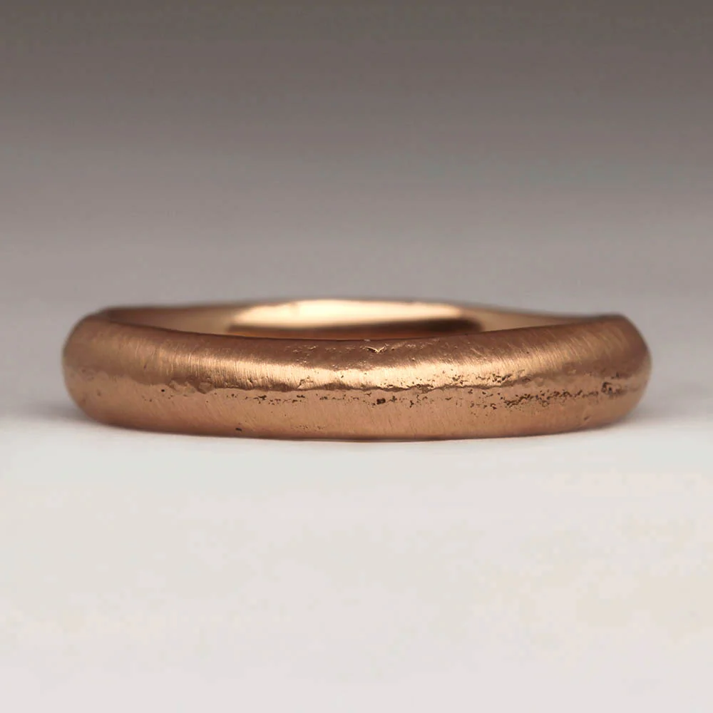 4mm Comfort Sandcast Ring - Image 11