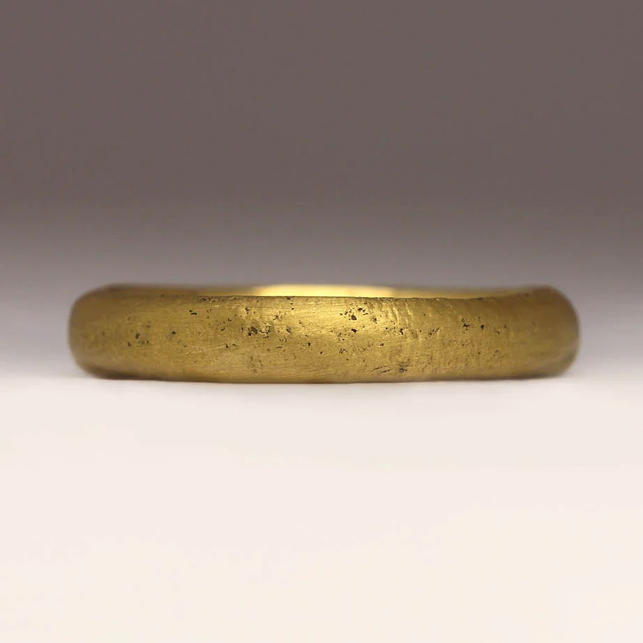 4mm Comfort Sandcast Ring - Image 14