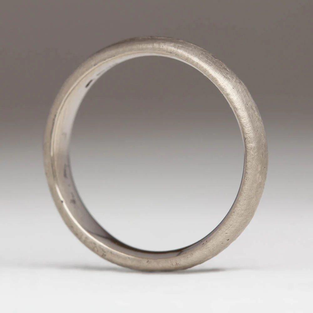 4mm Comfort Sandcast Ring - Image 5