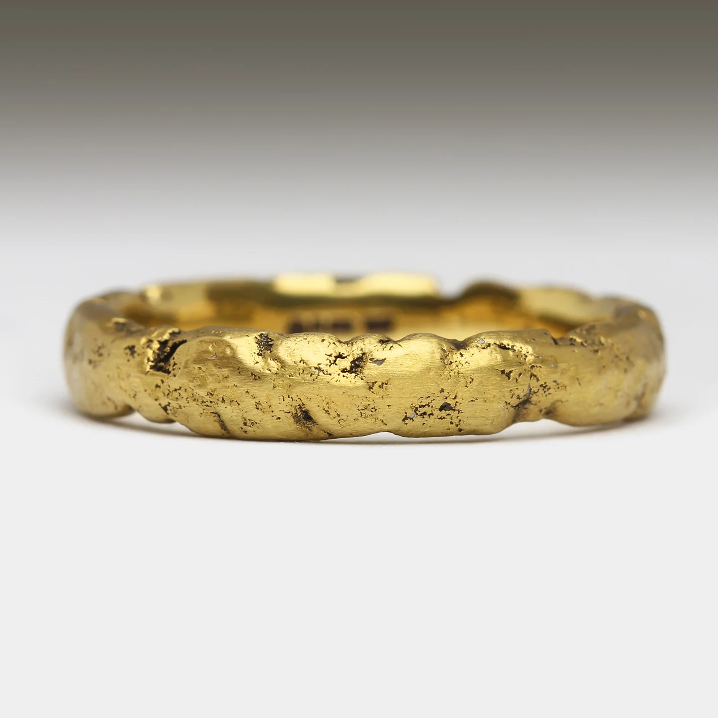 4mm Extra Texture Sandcast Ring - Image 11