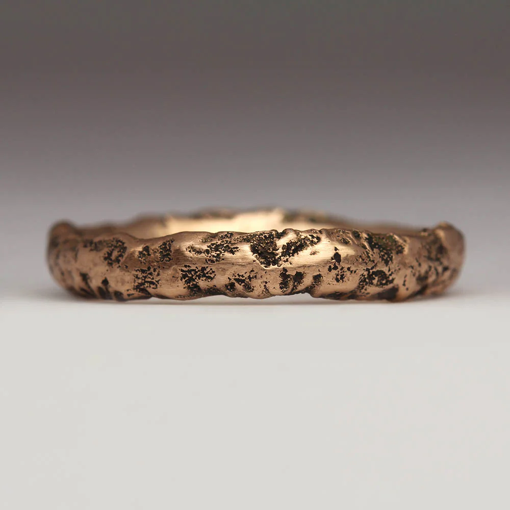 4mm Extra Texture Sandcast Ring - Image 8