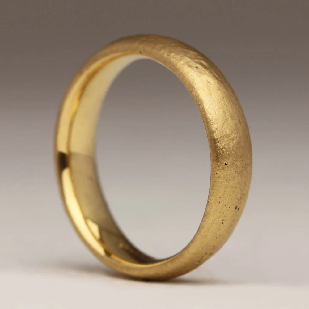 5mm Comfort Sandcast Ring - Image 3