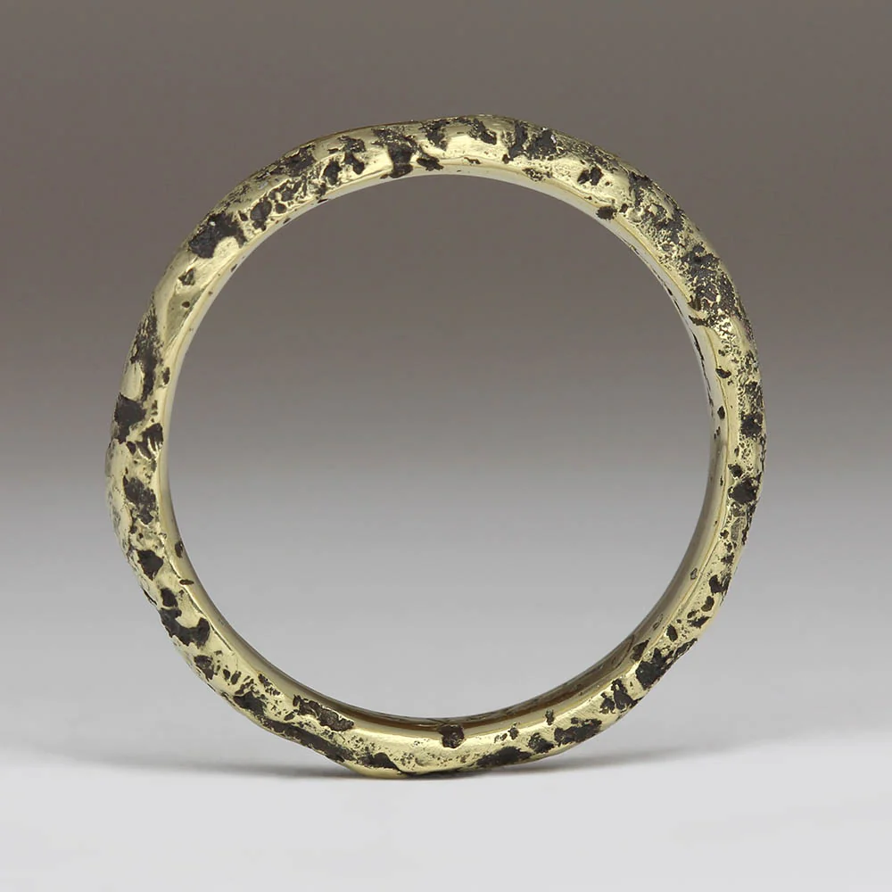 5mm Extra Texture Sandcast Ring - Image 3