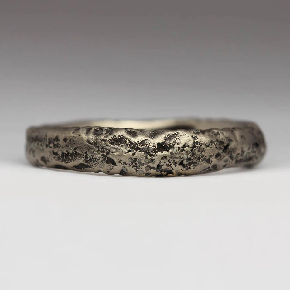 5mm Extra Texture Sandcast Ring - Image 9