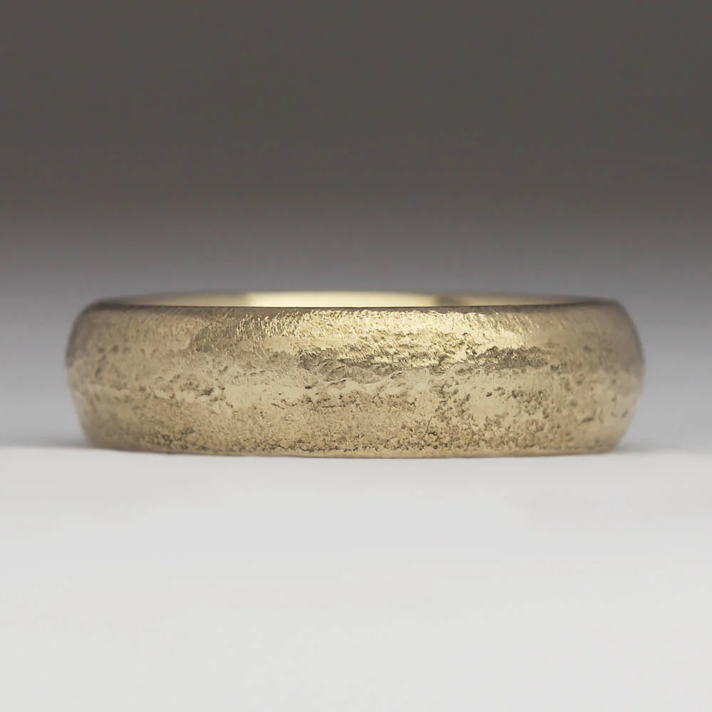 6mm Comfort Sandcast Ring - Image 8