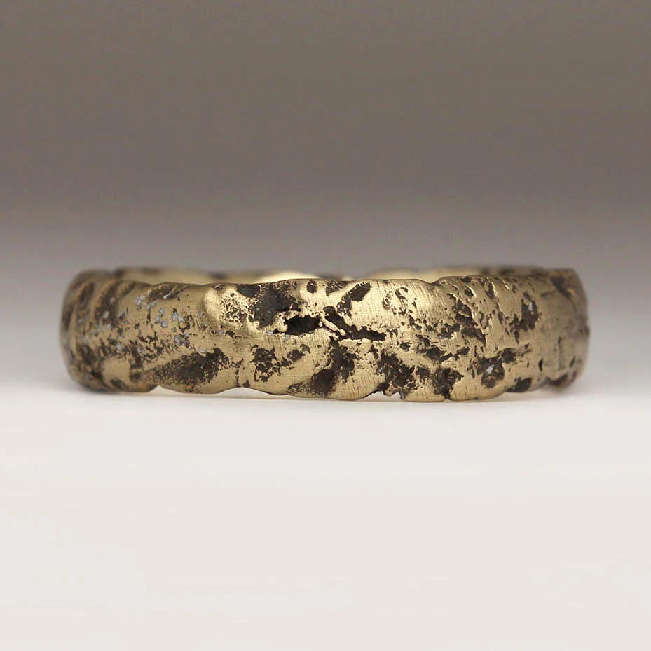 6mm Extra Texture Sandcast Ring - Image 6