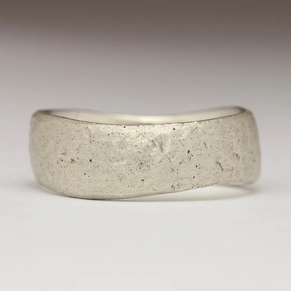 7mm Comfort Sandcast Ring - Image 6