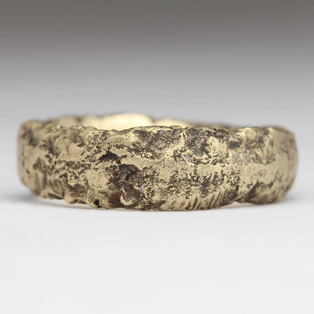 7mm Extra Texture Sandcast Ring - Image 6