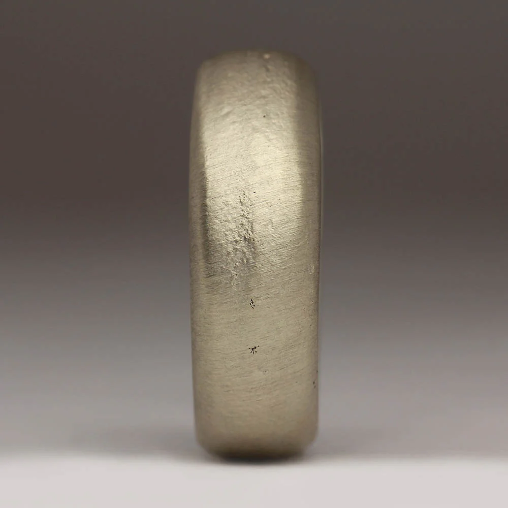 8mm Comfort Sandcast Ring - Image 5