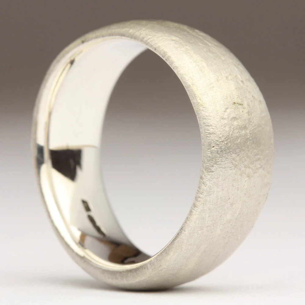 9mm Comfort Sandcast Ring - Image 3