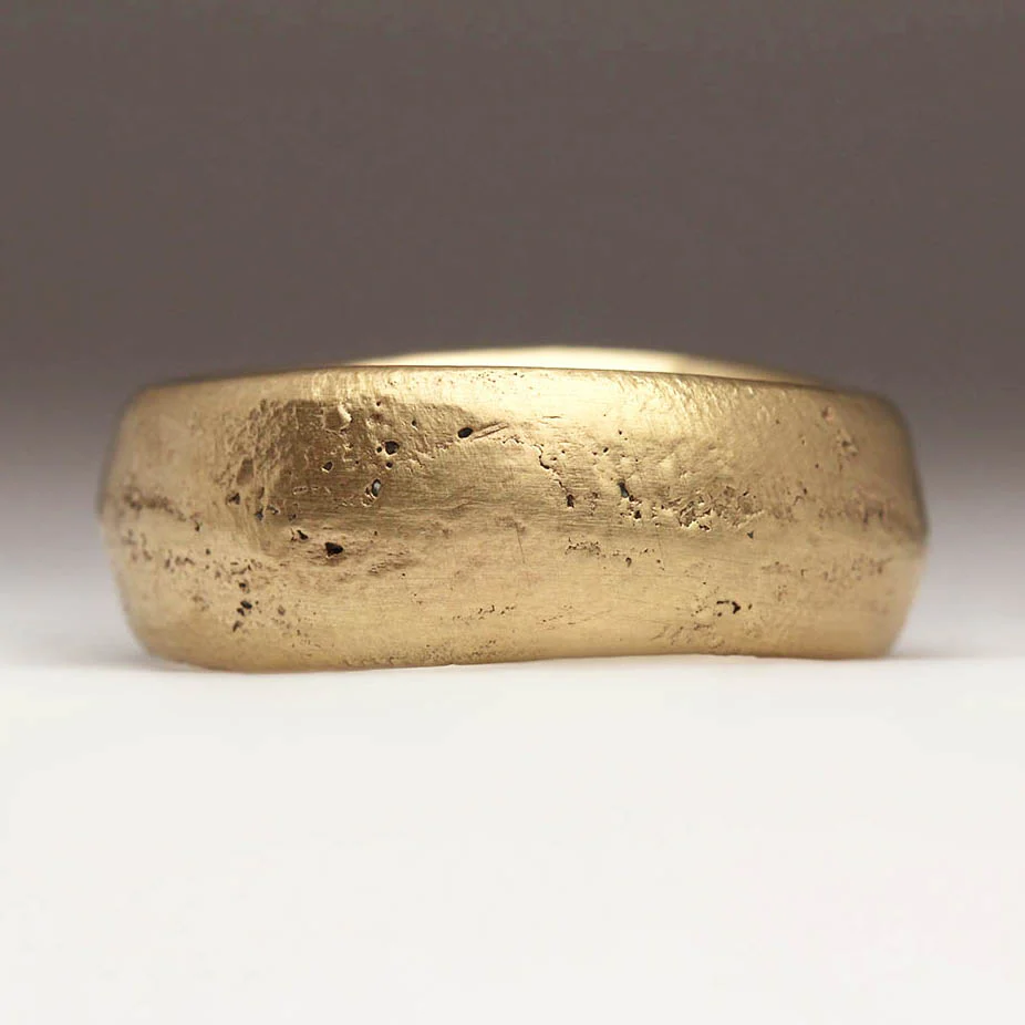 9mm Comfort Sandcast Ring - Image 5
