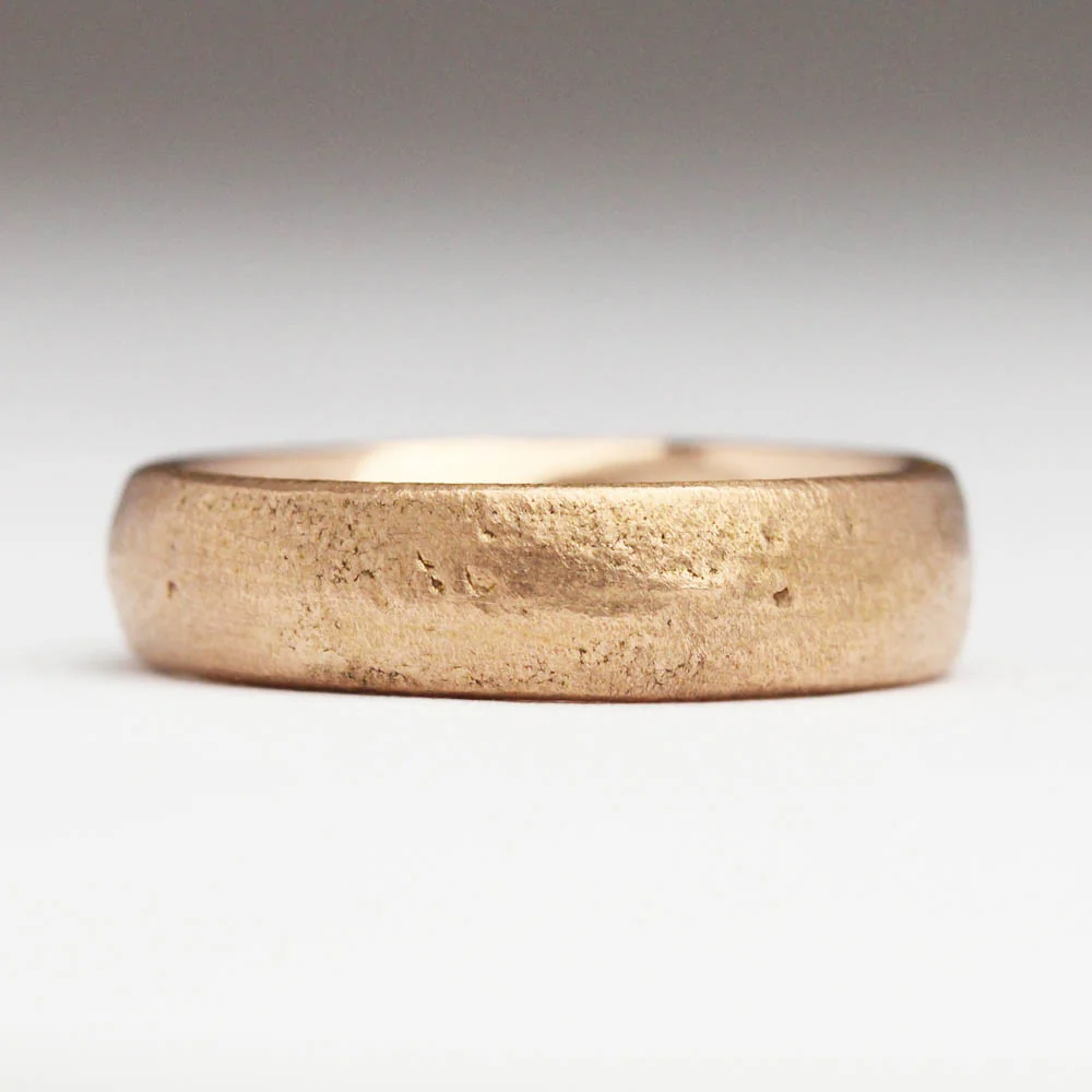 5mm Comfort Sandcast Ring - Image 13