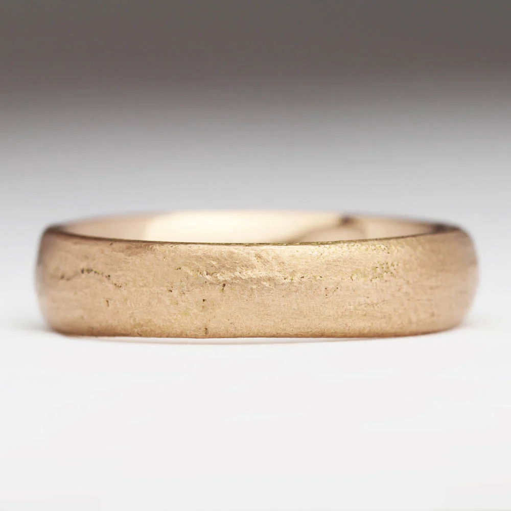 5mm Comfort Sandcast Ring - Image 8