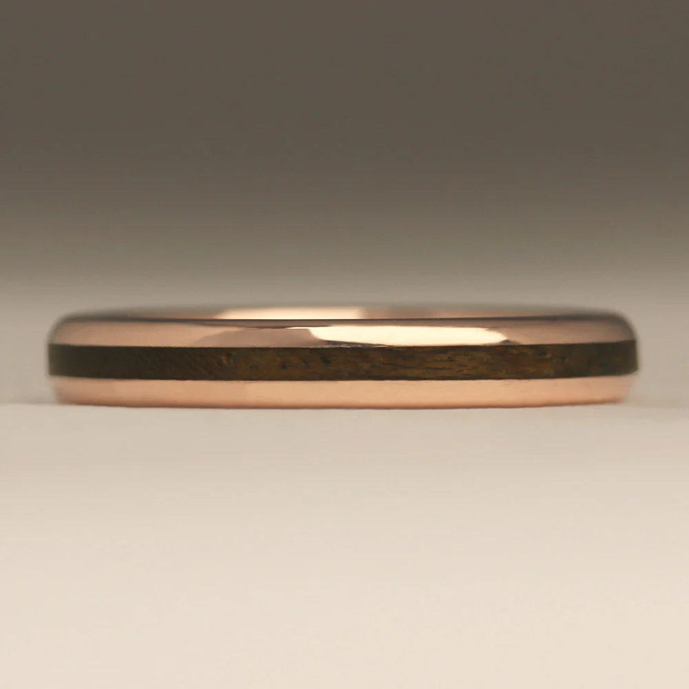 R55 3mm Wood Inlay Ring - Image 9
