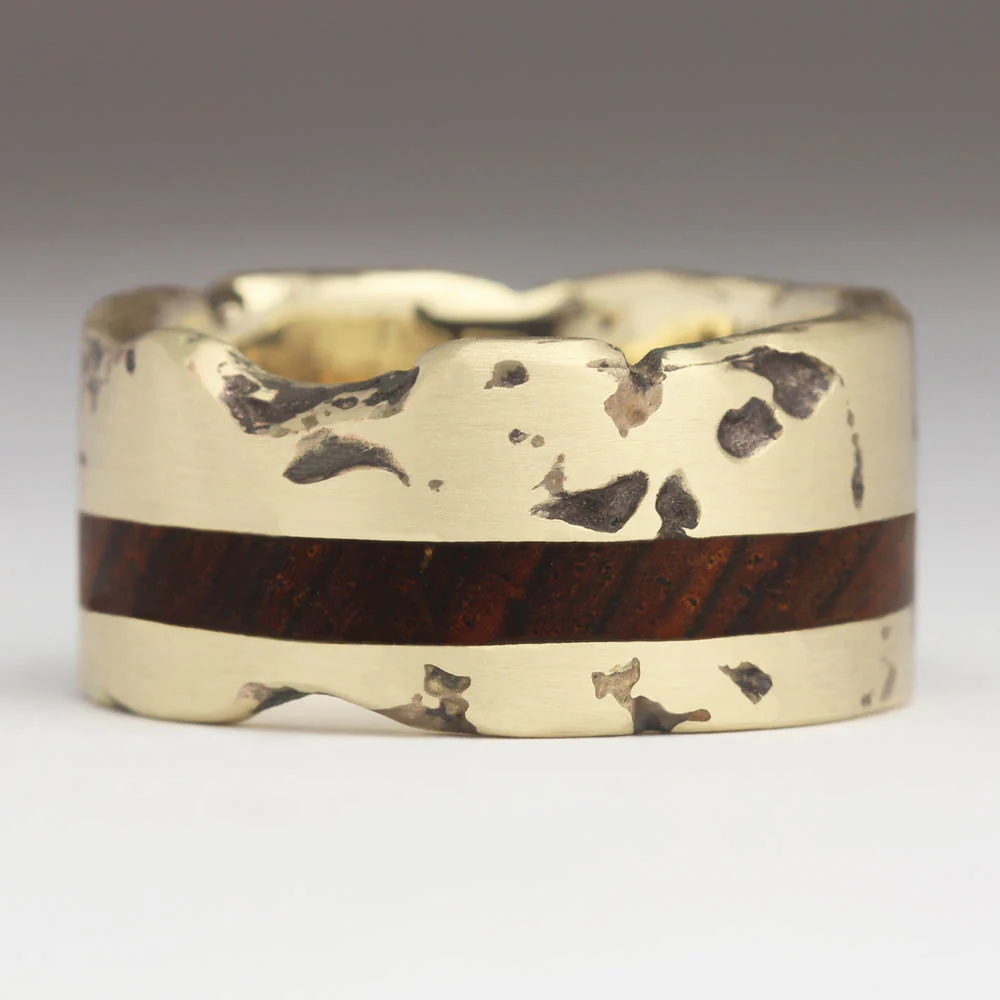 R52A 12mm Wood Rock Ring - Image 5