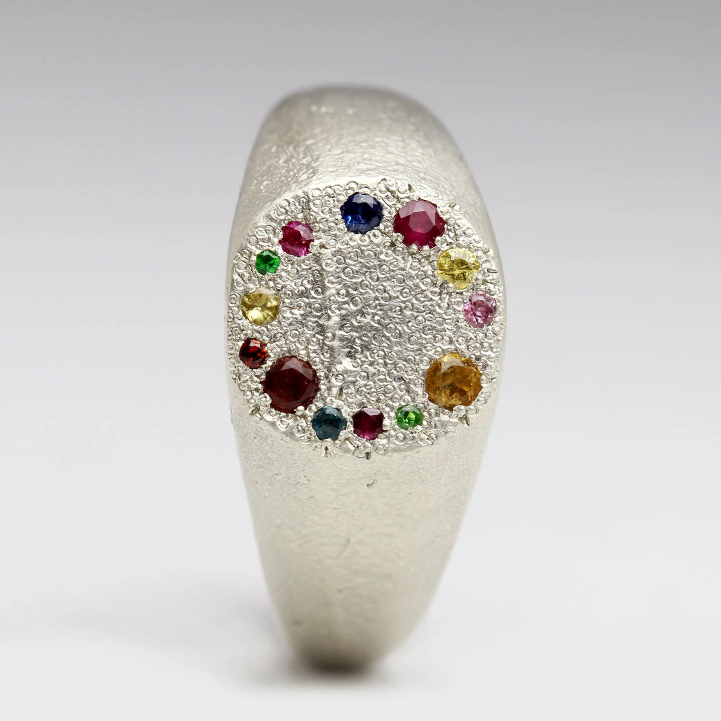 Rainbow Signet Ring - Size N - Image 4